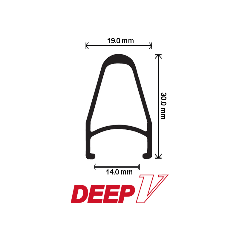 deep v 700c